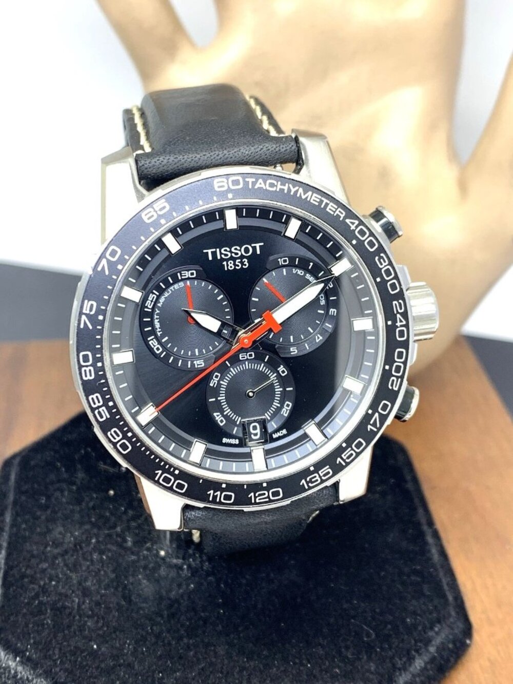 Tissot Supersport Men's Watch Chronograph Swiss Quartz Black Dial T1256171605100